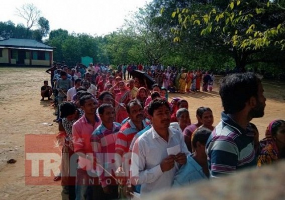Re-Poll begins in 168 polling booths in Tripura from 7 am : Allegations raised about attacks upon opposition voters, supporters